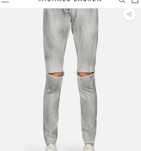 Michael Lauren Jonas Le Oil Wash jogger - Picture 2 of 9